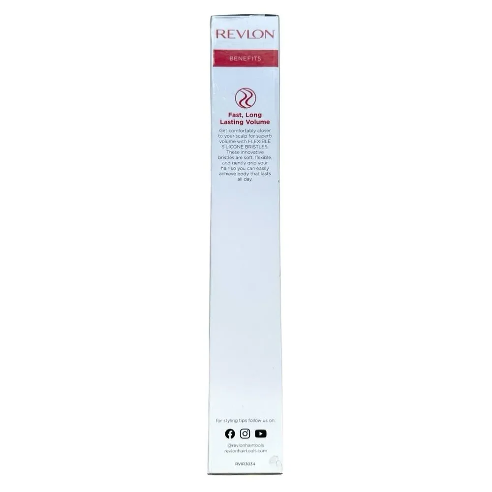 🔃Revlon Pro Collection Heated Silicone Bristle Barrel Brush